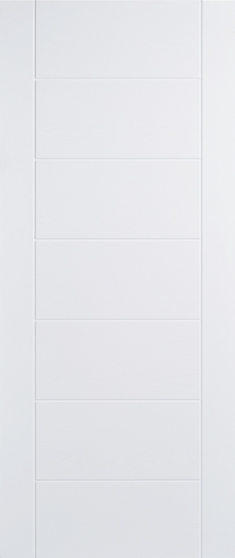 Modica White Composite External Door